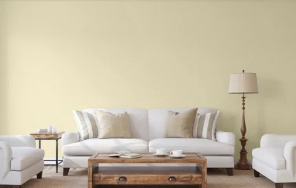 Beige Embossed Wallpaper – 3D Linen (6801-3)